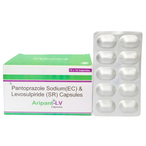ARIPANT LV Capsules Pantoprazole Levosulpiride SR Gastro Range Arrowin Pharmaceuticals.