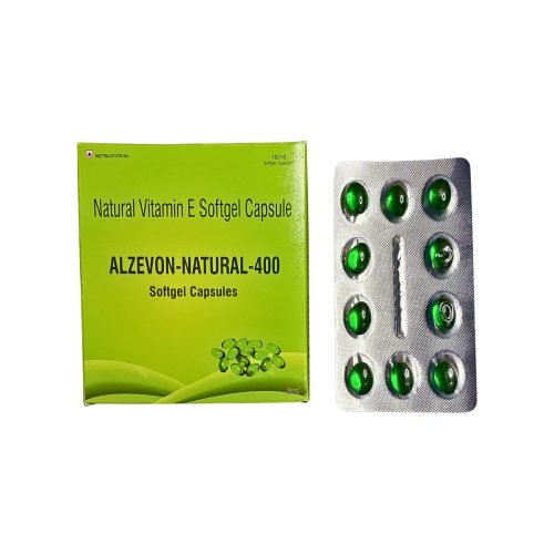 Alzevon natural-400 Softgel cap