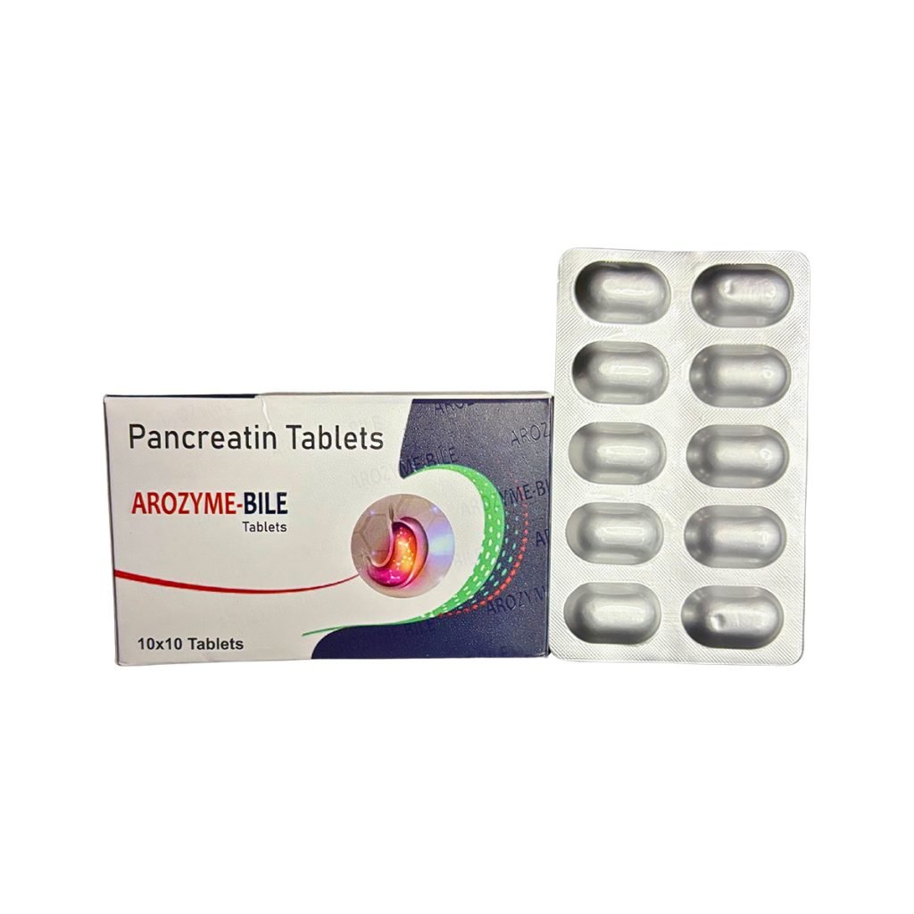Pancreatine Tablets - Arrowin Pharmaceuticals