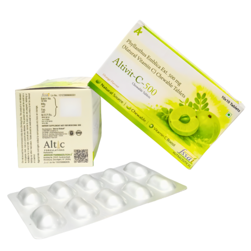 ALTIVIT C-500 Vitamin C Chewable Tablets 500mg