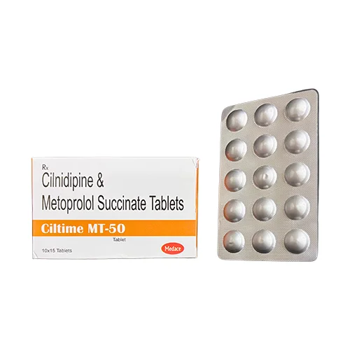 Cilnidipine and Metoprolol Tablets for PCD Pharma Franchise