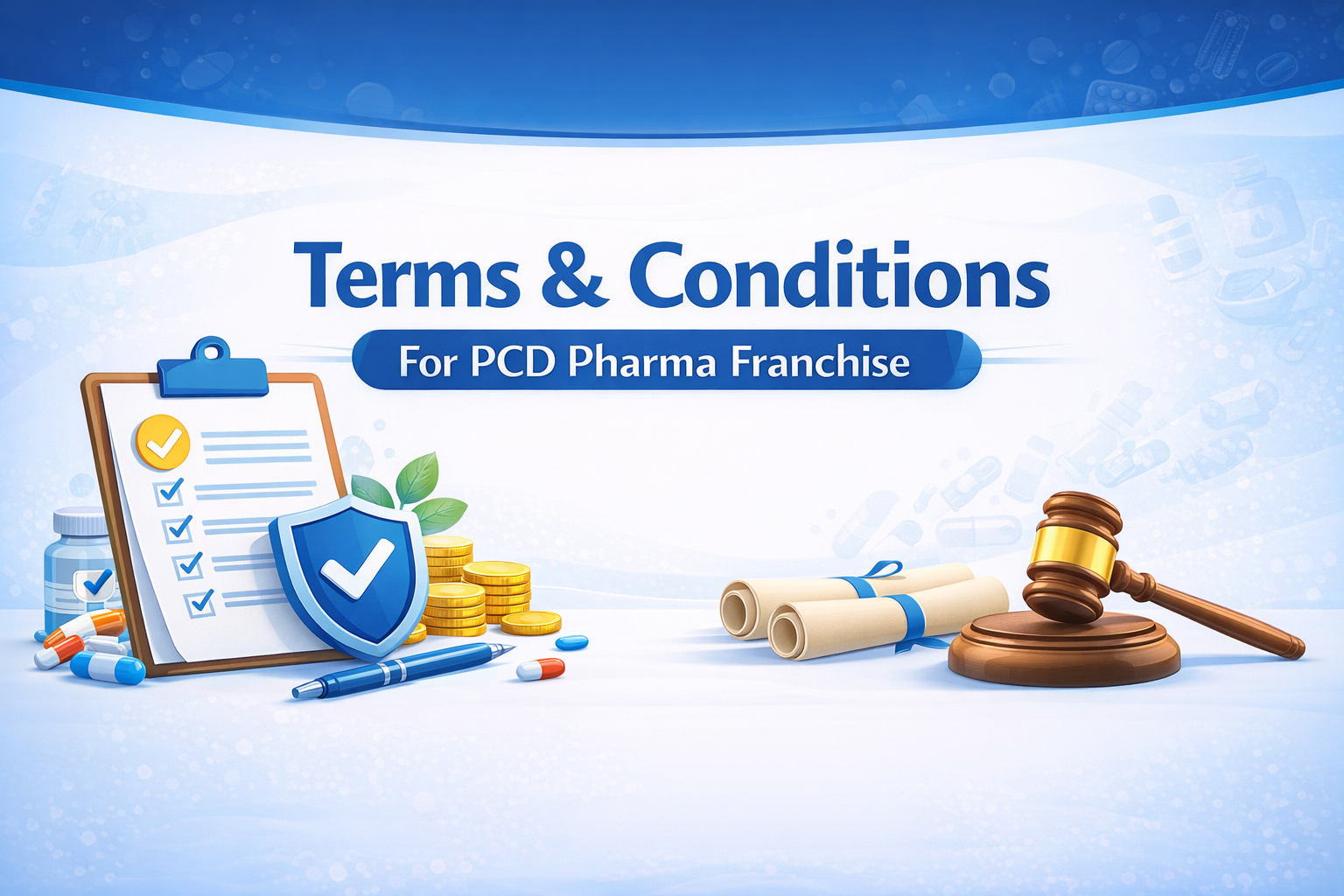 Terms & Conditions For PCD Pharma Franchise