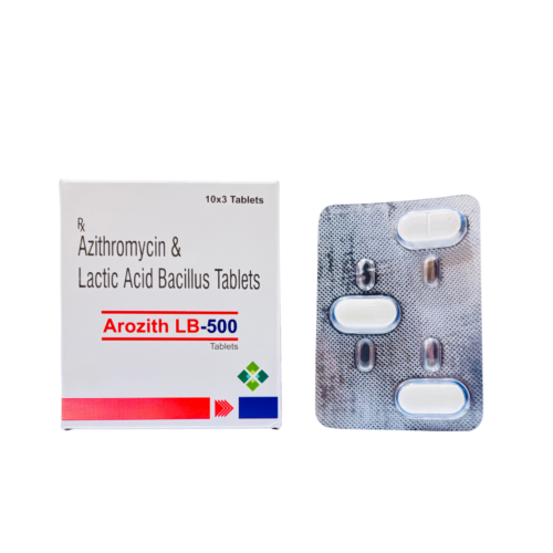 Azithromycin and Lactic Acid Bacillus Tablets
