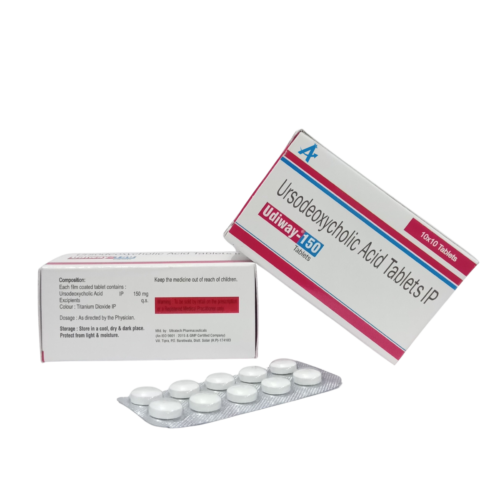 UDIWAY-150 Ursodeoxycholic Acid 150mg Liver Support Tablets