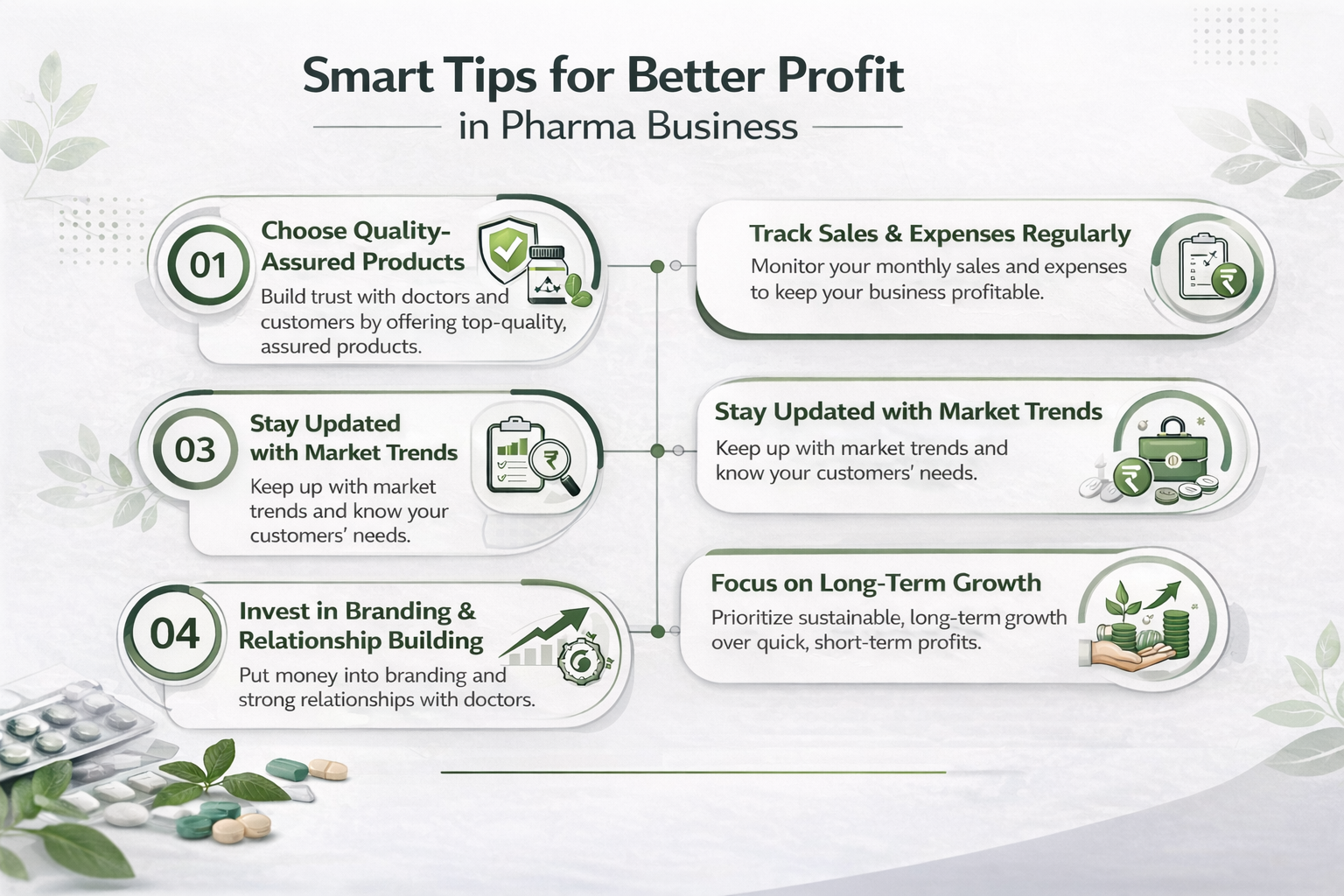 Smart Tips for Better Profit in Pharma Business from Arrowin Pharmaceuticals